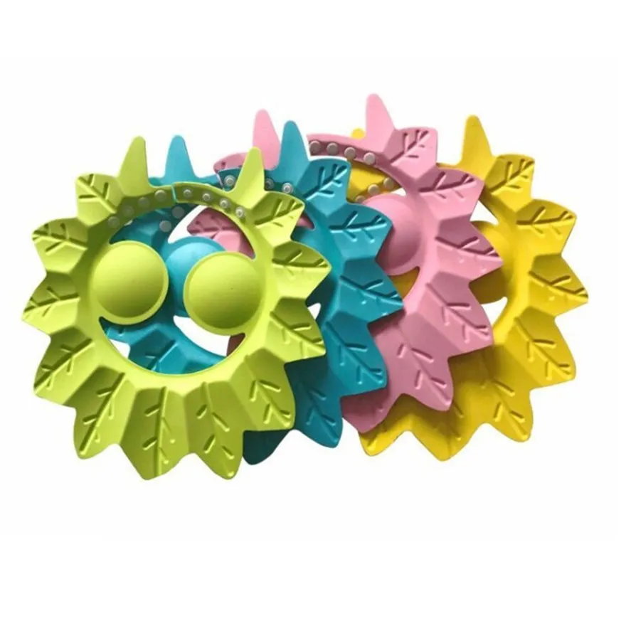 

Adjustable Baby kids Flower Shampoo Bath Shower Hat Cap Wash Hair Waterproof Shield