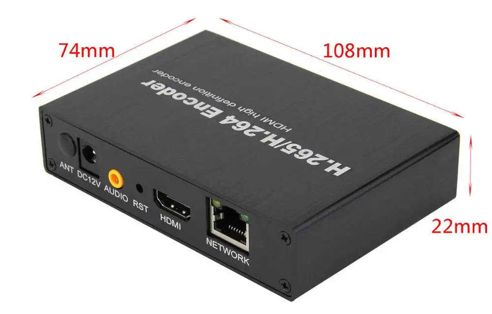 H.264/H.265 HDMI видеокодер через HTTP RTSP UDP RTMP ONVIF для IPTV Stream wide|Система управления CCTV| |
