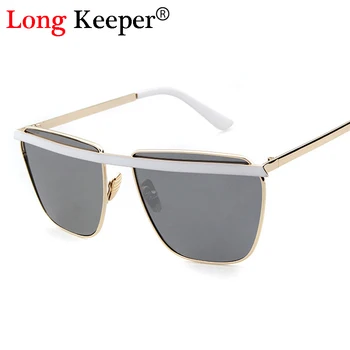 

Long Keeper New Oversized Brand Designer Women Sunglasses Double Beam Mirror Sun glasses for Men Top Quality Eyewear STY3727X