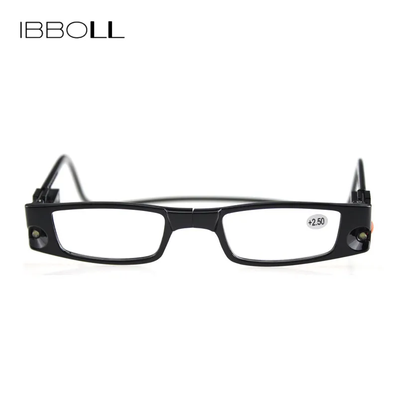 IBBOLL HighSlim очки для чтения со светодиодной подсветкой MG функция диоптрия женские