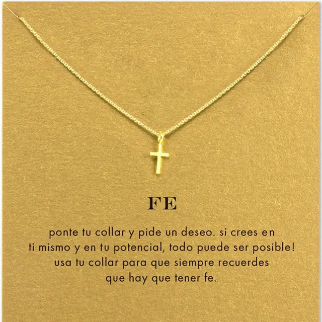 mothers cross necklace