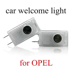 Лидер продаж 2 шт. 12 В 3 Вт подсветка дверей автомобиля Призрачная тень свет логотип проектор Эмблема Для opel insignia