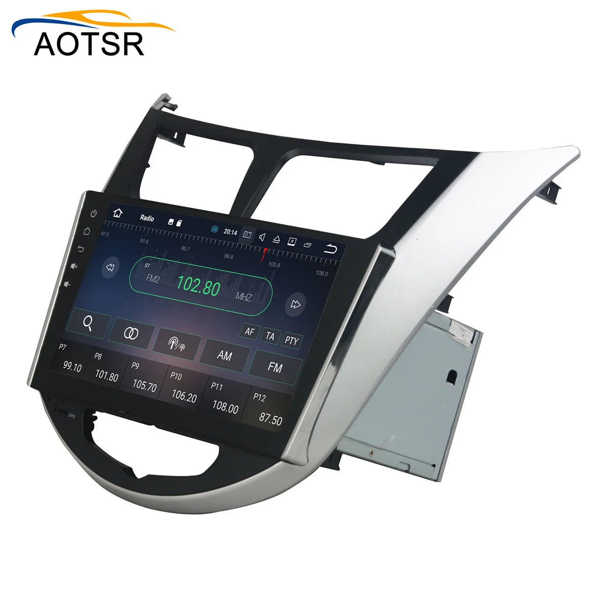 Автомобильный dvd плеер DSP 4G + 64G Android 9 0 для hyundai Verna /Accent /Solaris 2011 2012 GPS навигация