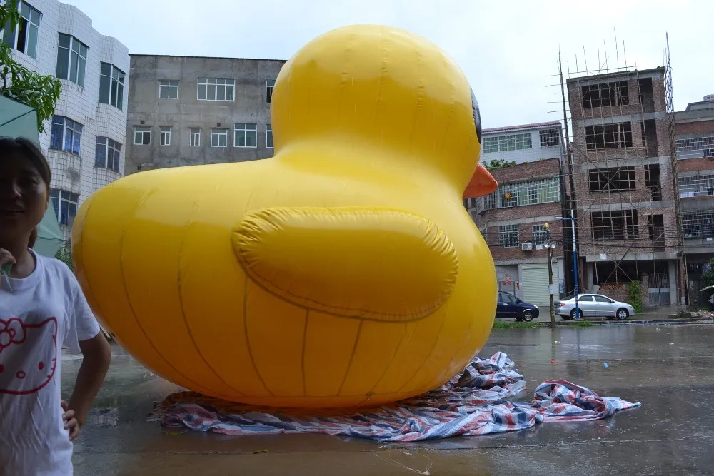 inflatable lovely adv duck