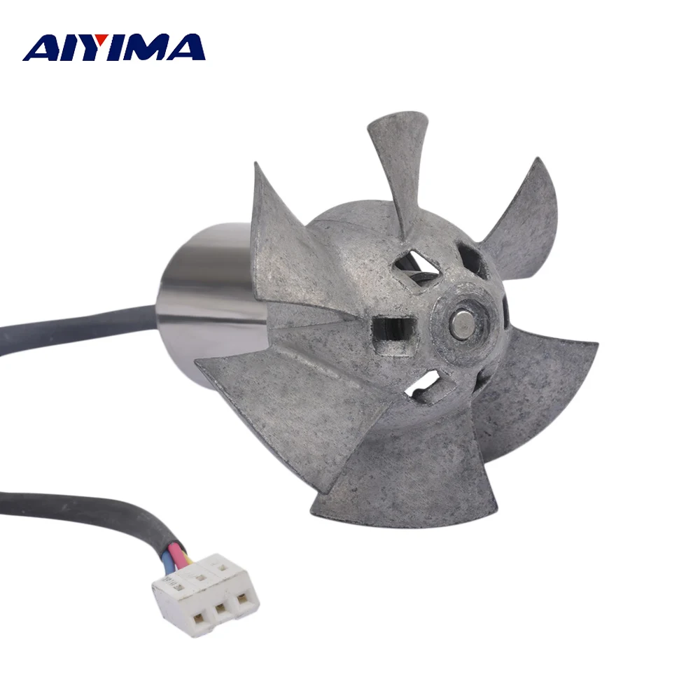 

AIYIMA Motor AC 12V High Power Current Metal Culvert Fan Inner Rotor Brushless Aero-model Aircraft For Electric Vehicle Motors