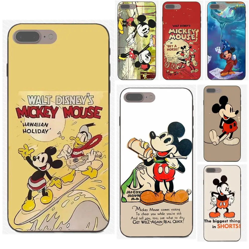 

Special Offer Phone Case Retro Mickey Mouse For Samsung Galaxy A3 A5 A6 A6s A7 A8 A9 Star Plus 2016 2017 2018