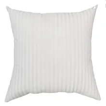 Белая Подушка с подкладкой из хлопка для дивана, автомобиля, мягкая подушка, вставка из полиэстера, в полоску, 40*60, 30*50, 50001