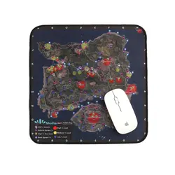 30*30 см PUBG игровая Карта Коврик для мыши для Playerunknown's Battlegrounds игровой коврик для геймера Overlocked