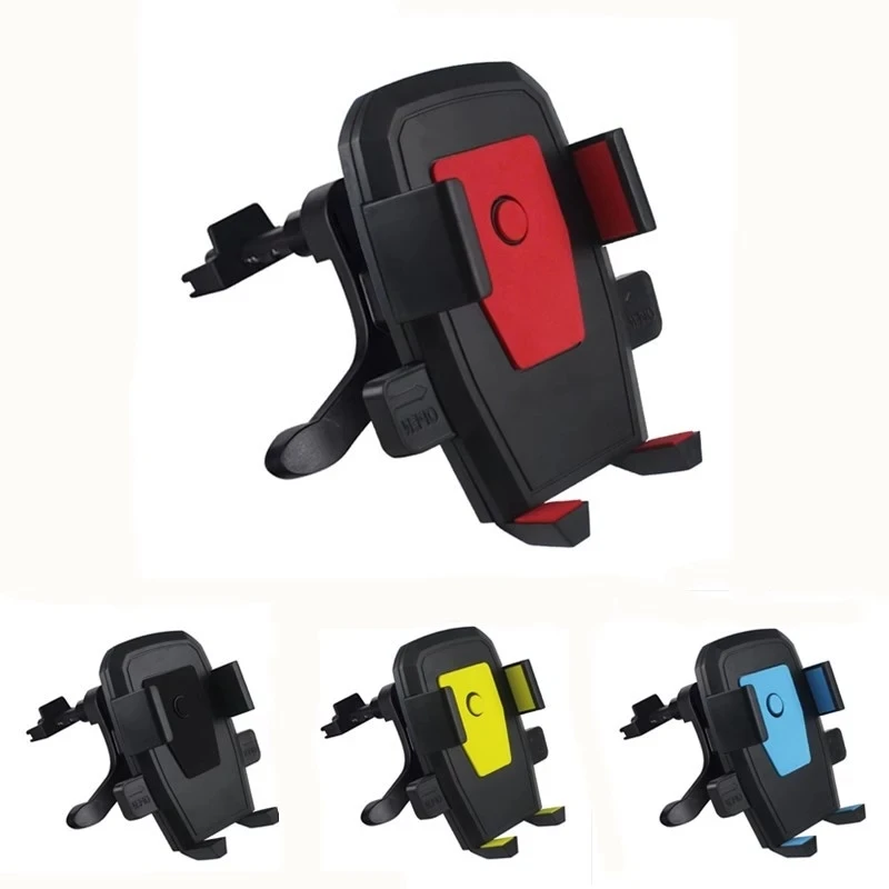 Universal in Car Air vent Holder Mount Clip Adjustable Automatic Lock Phone Bracket Support Stander for iPhone S | Мобильные