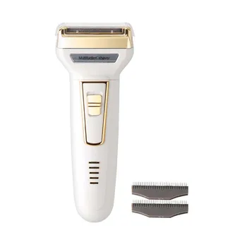 

Kemei KM-6557 Professional Rechargeable Men Electric Shaver 220V Twin Blade Razor Hair Trimmer With Two Blade Free Men Face Care