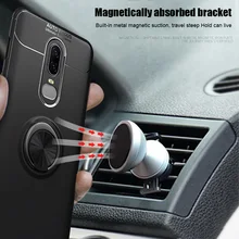 HOT Mobile Phone Cover Case Shockproof Finger Ring Holder Magnetic for Oneplus 7 Pro BUS66