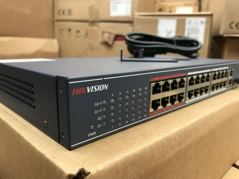

Hik 100M 24-prots Fast network Non-POE switch DS-3E0326-E, 2, 1000M Combo Port
