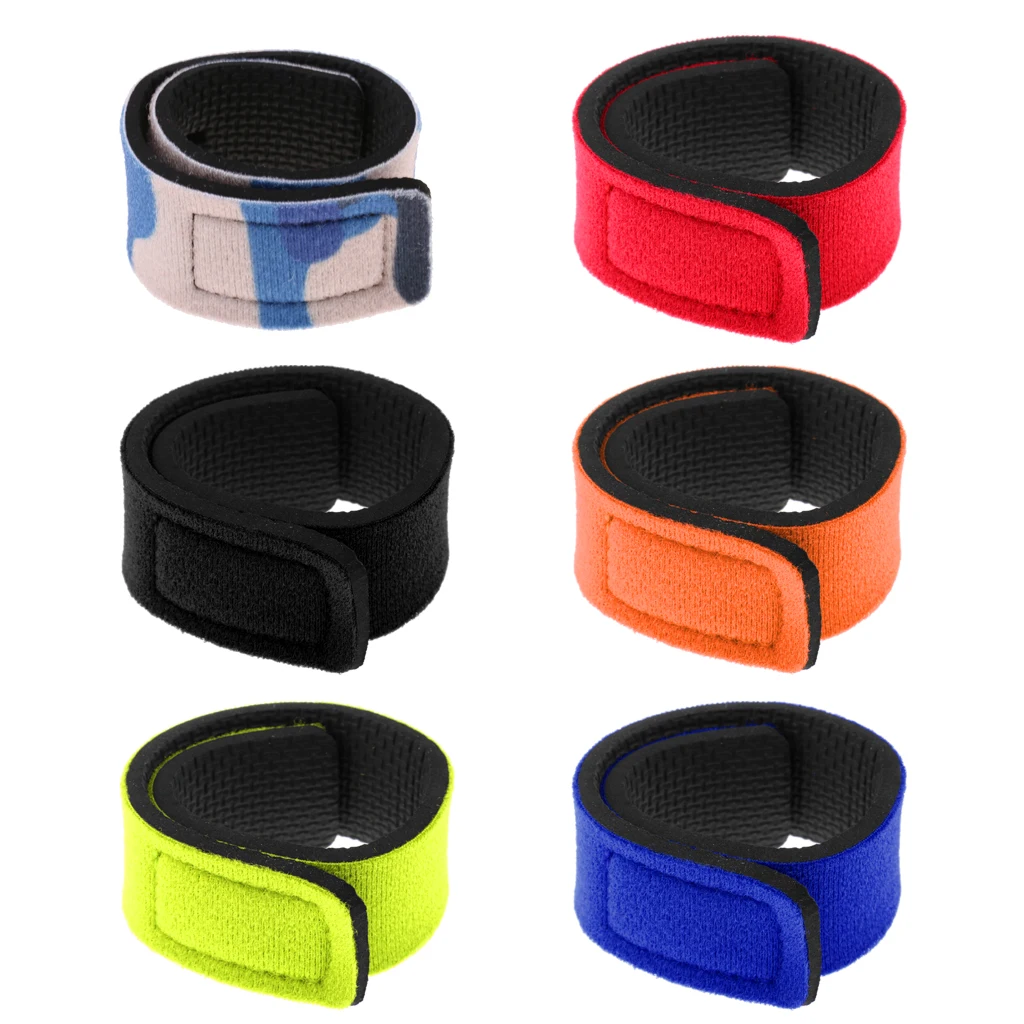 

Fishing Rod Tie Belt Strap Band Rod Fastener Tie Suspender Wrap Fishing Rod Fasten DIY Outdoor Tool Different Colors