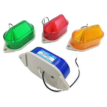 부저 스트로브 신호 경고등, TB40 N-3051J, 12V, 24V, 220V 표시등, LED 램프, 소형 깜박이 조명, 보안 경보, IP44