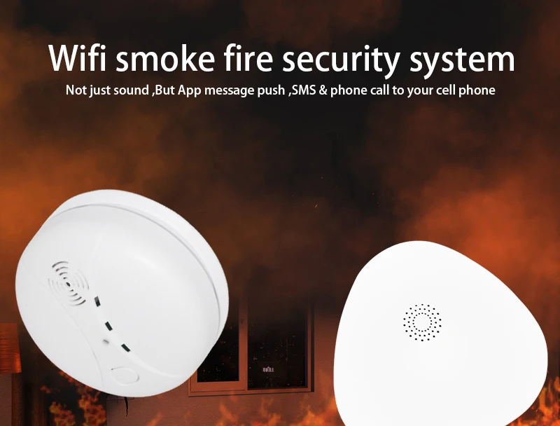 Wofea умная wifi система охранной сигнализации wifi-шлюз дымовая сигнализация с видео camare СИСТЕМА ПРИЛОЖЕНИЕ управление SMS и уведомления о