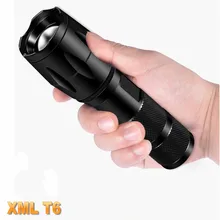 Светодиодный фонарик XML-T6 тактический фонарь Q5 мини фонарь Водонепроницаемый Карманный фонарик Наружное освещение УФ фонарик скорпион