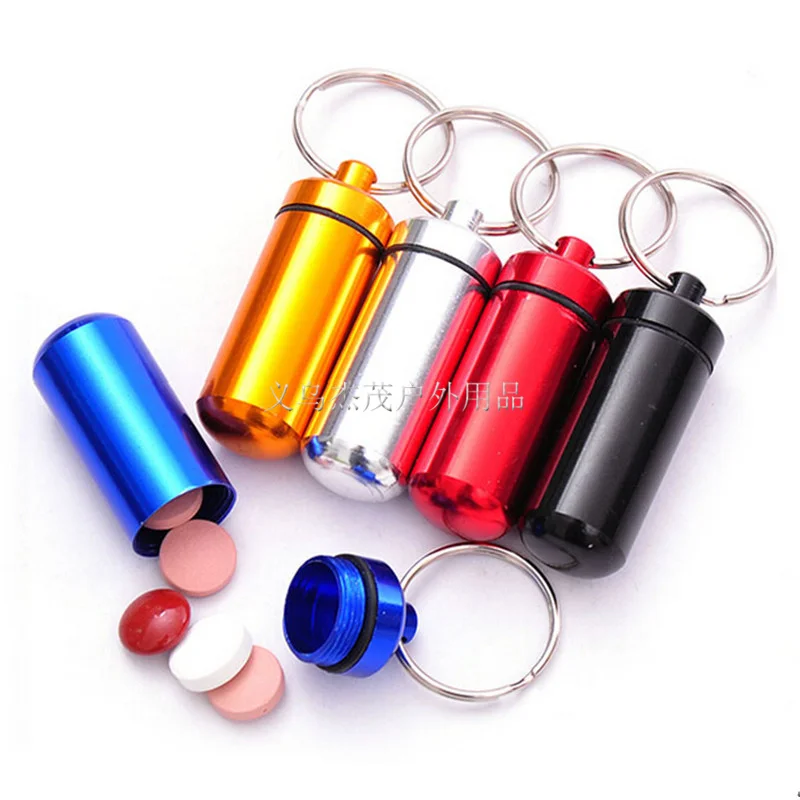 

New Outdoor multifunctional medicine bottle family essential medicine box convenient first aid small medical Cartridge