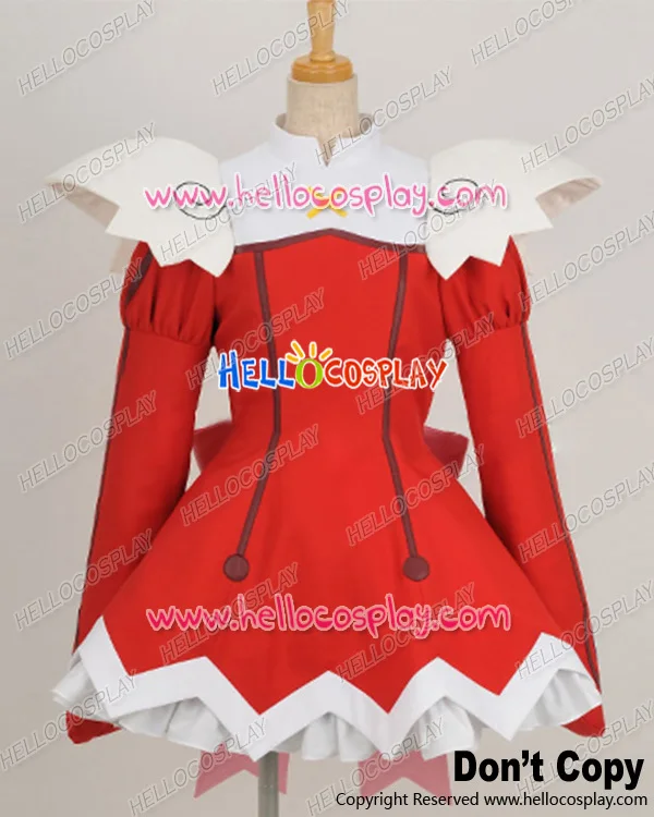 

Kaito Tenshi Twin Angel Cosplay Haruka Minazuki Red Uniform Costume H008