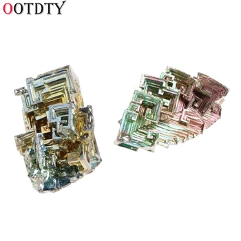 

OOTDTY 2018 Fashion Rainbow Bismuth Crystals 20g/50g Metal Mineral Specimen