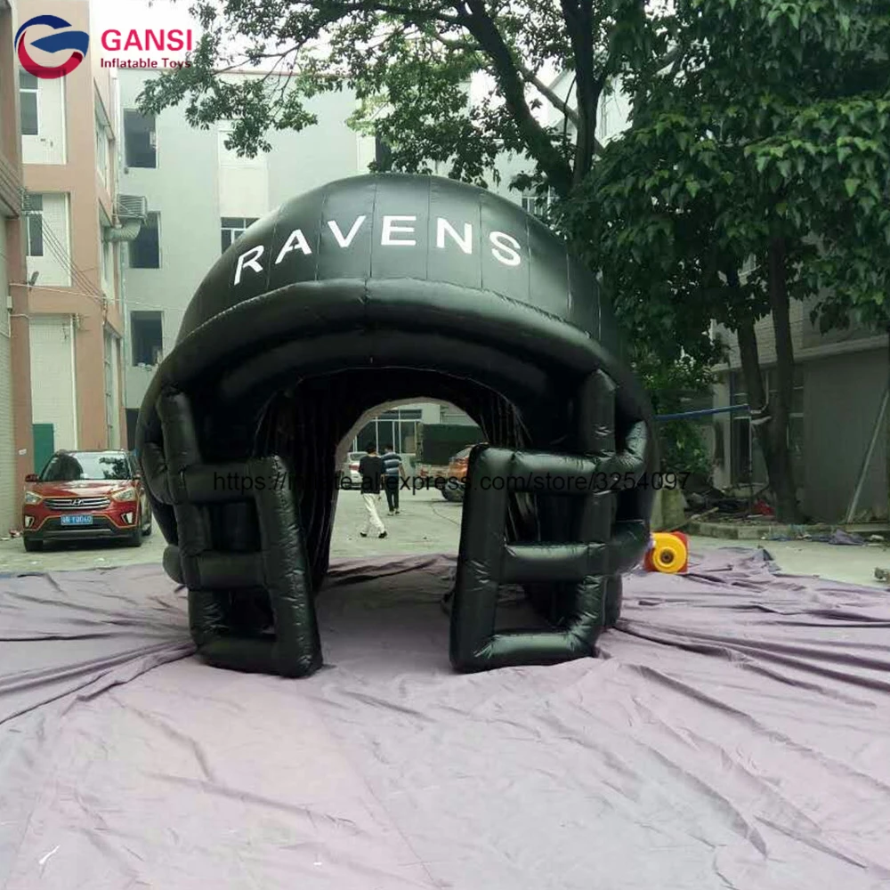 inflatable helmet tunnel tent23
