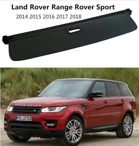 

High Qualit Rear Trunk Cargo Cover Security Shield Screen shade For Land Rover Range Rover Sport 2014 2015 2016 2017 2018 BY EMS