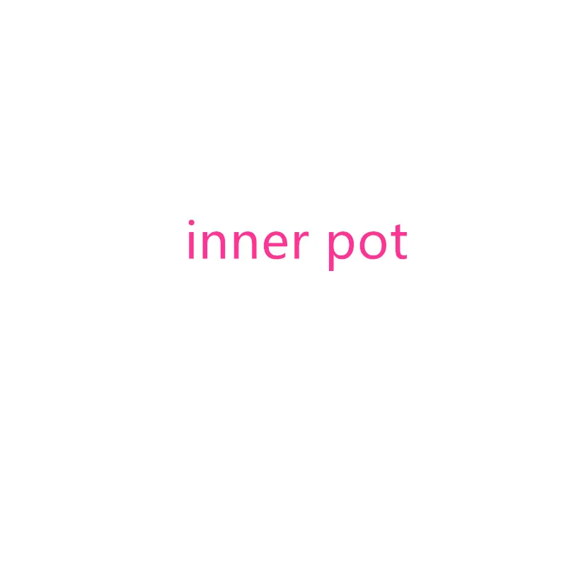 Воск нагреватель Профессиональный мини Спа Ручной эпилятор - Цвет: inner pot