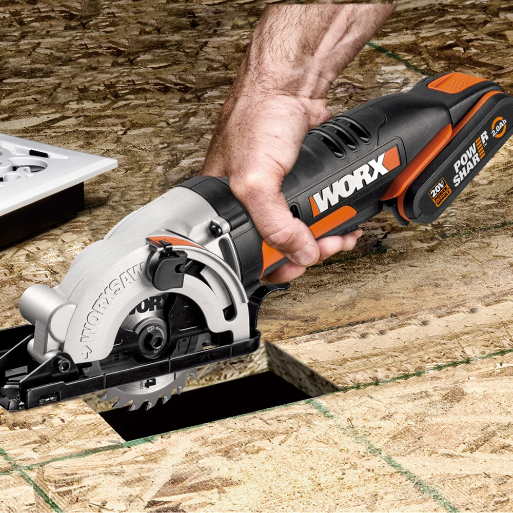 Дисковая пила аккумуляторная WORX SAW WX527 20В