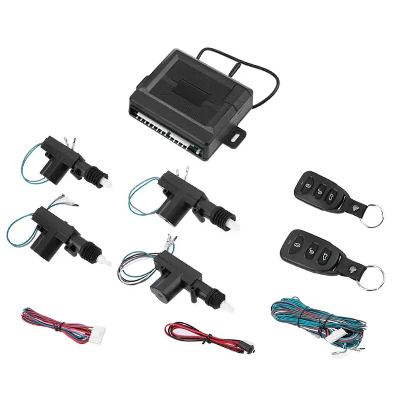 Car Keyless Entry System Universal Auto Remote Central Door Lock Kit 12V with Control Box & LED | UK Car Keyless Entry System Universal Auto Remote Central Door Lock Kit 12V with Control Box & LED | UK