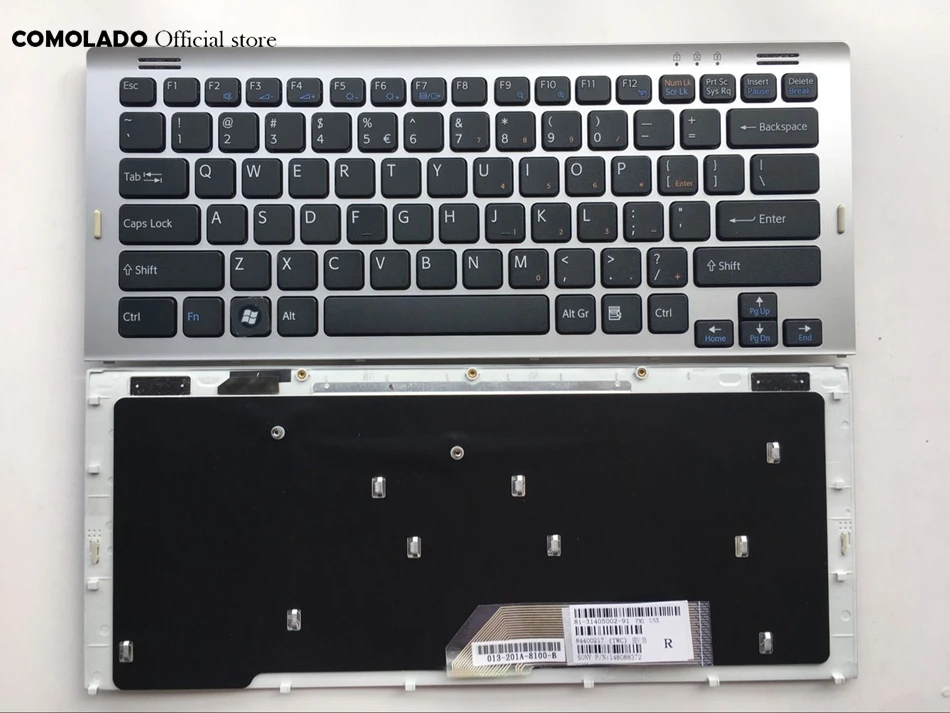 

US English Laptop keyboard For Sony VGN SR SR400 SR140 SR190 SR220 SR240 SR390 Keyboard US Layout