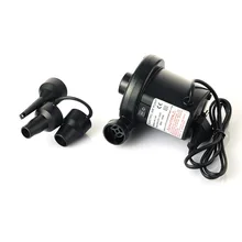AC 220 V-240 V 150 W Elétrica Bomba de Ar para Colchão de Ar Inflável do Barco Carro Elétrico Duplo Poder Bomba de ar Inflator