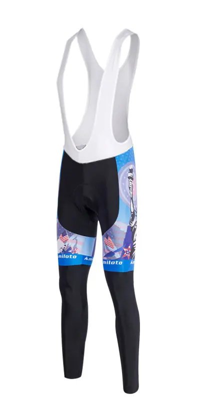 USA men's miloto cycling jersey long sleeves and bib pants cycling sets bicycle clothing (11)