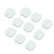 10 шт. США Plug power защитная заглушка для розетки Сетевая розетка крышка ABS анти электрическая Детская безопасность протектор enchufe bebe