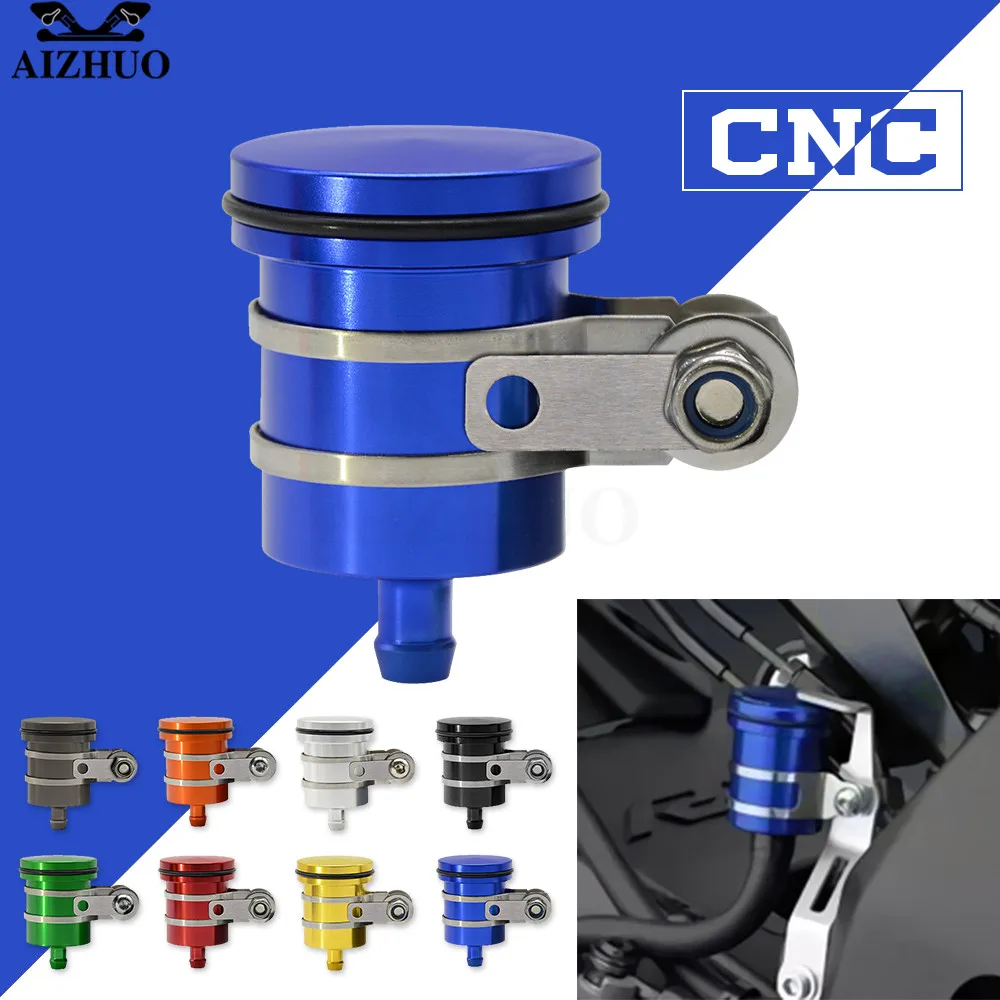 

Motorcycle Brake Fluid Reservoir Clutch Tank Oil Fluid Cup For Yamaha YZF R1 R6 R6S MT09 MT07 MT 07 MT 09 FJ09 FZ6 FZ8 FZ1 XJR