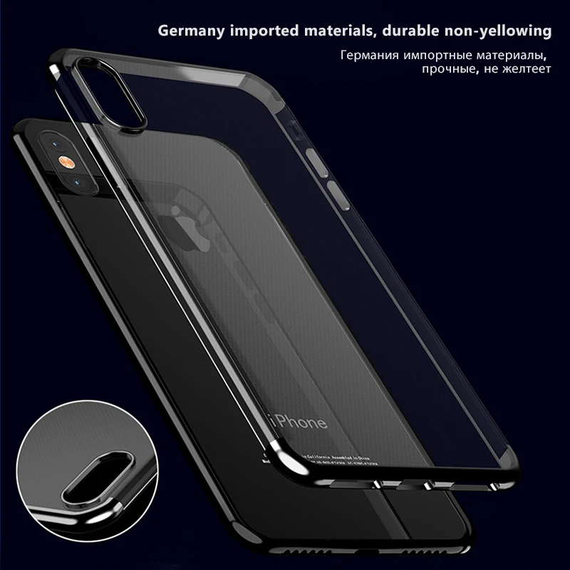 Покрытие чехол для iPhone XS Max XR мягкие ТПУ Силиконовые чехлы 12 11 Pro Mini 7 8 6 6S Plus X SE 2020