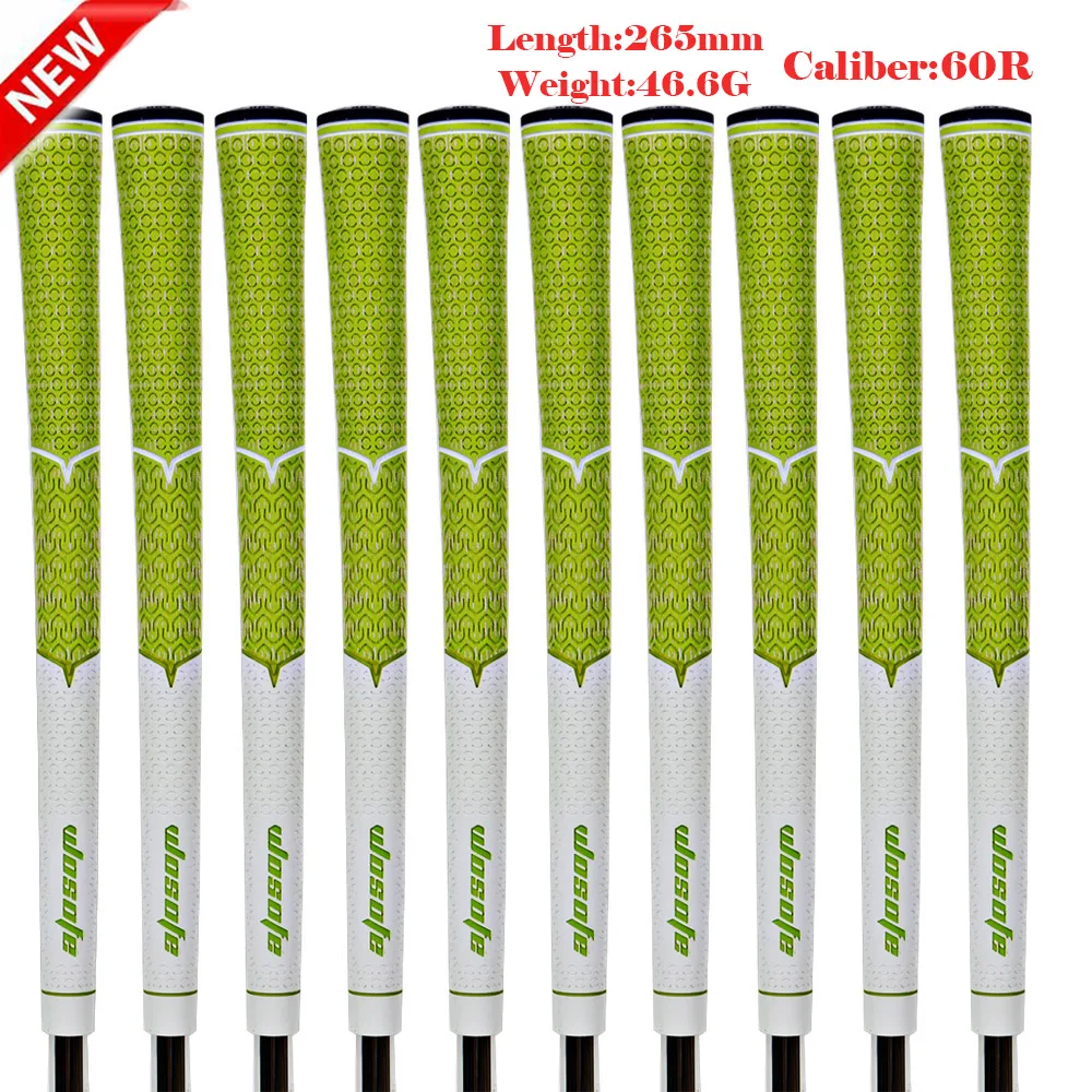 10pcs/pack Golf Grips irons grips Anti-Slip Super Shock Absorption Ultra-light Material free shipping