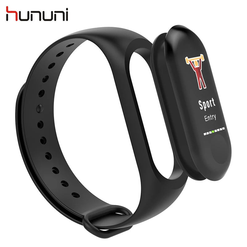 

Hununi M3 Band Plus Sports Wristband Smart Bracelet Mini Screen Blood Pressure Heart Rate Monitor Waterproof Fitness Tracker