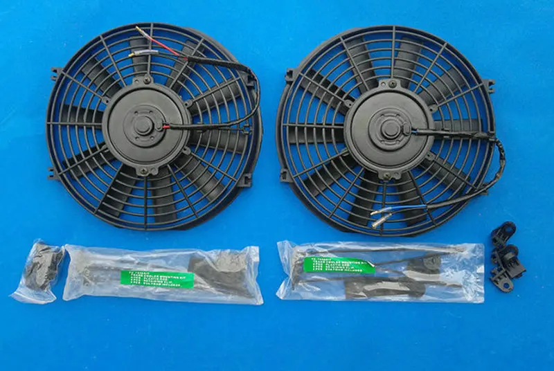 10/" inch Electric cooling fan Radiator RACING mounting kit Universal
