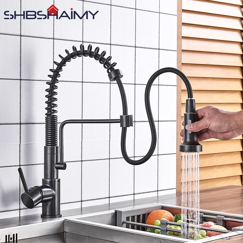 

Latest Kitchen Faucet Can pull and Rotate Kitchen Mixer With Protective Cover Hot and cold water Easy to clean Kitchen torneira