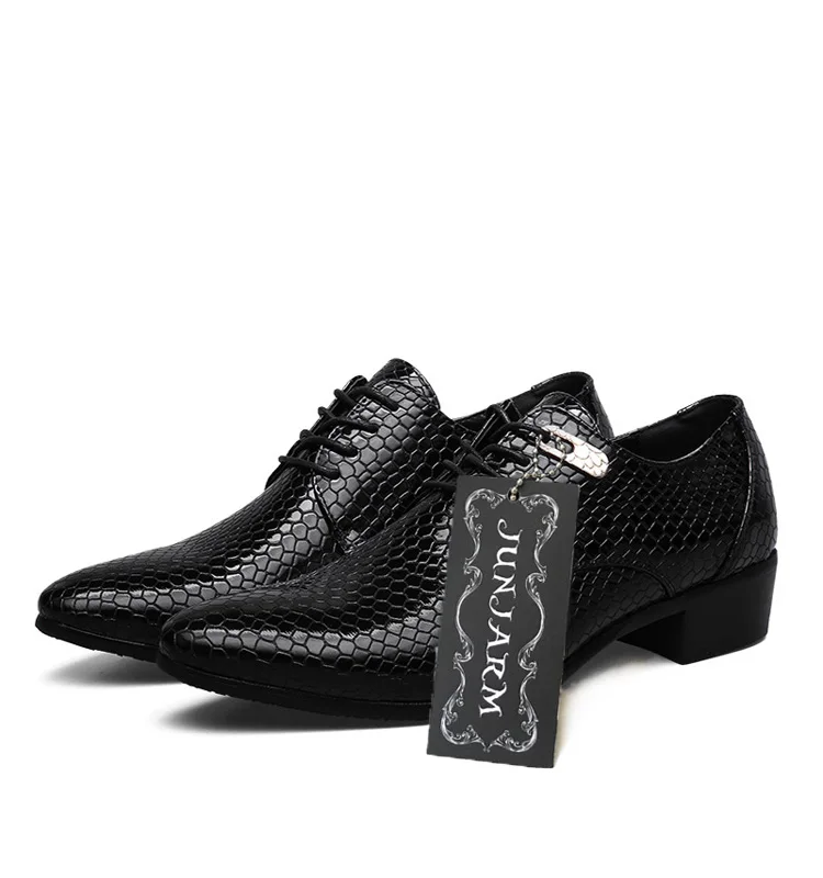 JUNJARM/; брендовые Мужские модельные туфли в деловом стиле; мужские туфли-оксфорды из микрофибры; классические офисные свадебные мужские туфли на плоской подошве; большие размеры 38-47