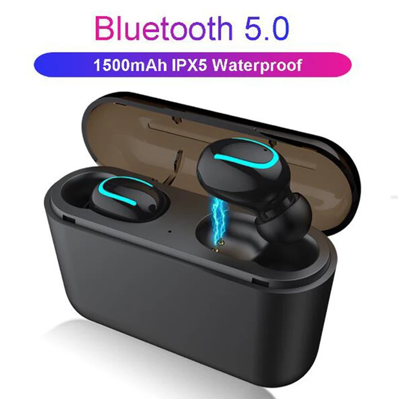 YITEK Bluetooth 5 0 наушники TWS беспроводные HBQ Handsfree спортивные игровая гарнитура для