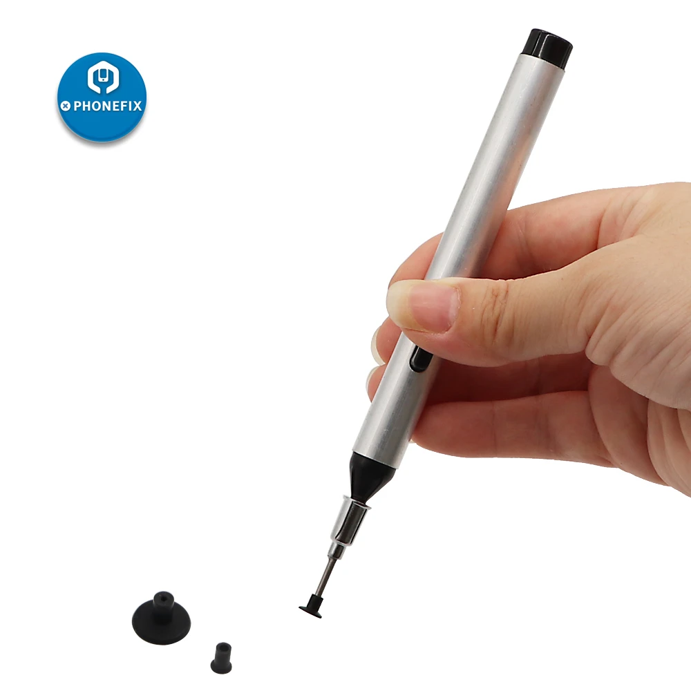 

Munual Vacuum Sucking Pen IC SMD Suction Cups Desoldering Pump for Phone Motherboard Electronics Pickup Tool Solder Picker