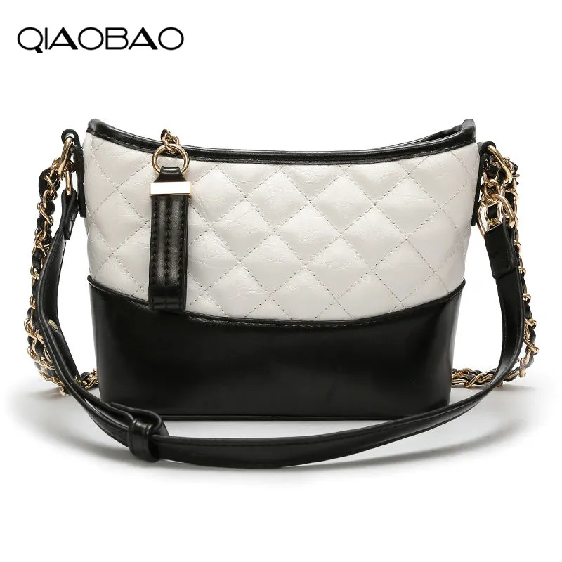 QIAOBAO Crossbody сумки для Для женщин роскошные кожаные Сумки Для женщин сумка дизайнер дамы сумка Для женщин сумка Sac основной