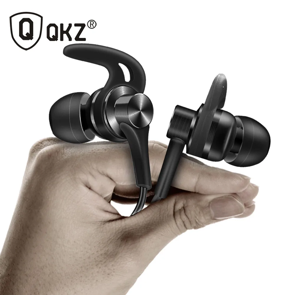 

QKZ DT1 Earphones DJ MP3 auriculares Metal Stereo Noise Isolating In-ear Earphone Music Auriculares fone de ouvido DJ audifonos