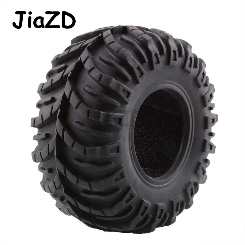 

4PCS 1/10 Rc Crawler 2.2 tire 125MM set with foam for RC Model Cars SCX10 AX10 Wraith M3