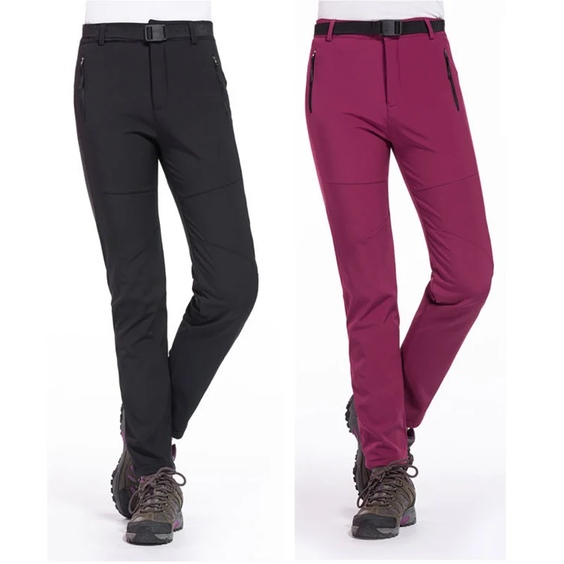 Grizzilla 2018 pantalones de senderismo para hombre mujer impermeable Softshell Camping Trekking polar térmico cálido esquí pantalones de talla grande
