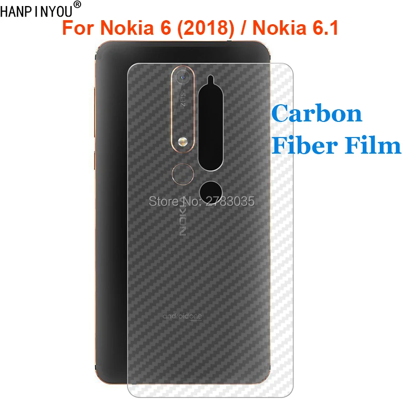 Для Nokia 6 1/Nokia6 (2018) 5 &quotНовая прочная прозрачная защитная пленка для задней панели