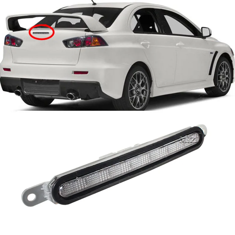 

Car LED Rear Brake Light High Positioned Mounted Additional Light For Mitsubishi Lancer EVO 2008-2010 Stop Lamp High Quality