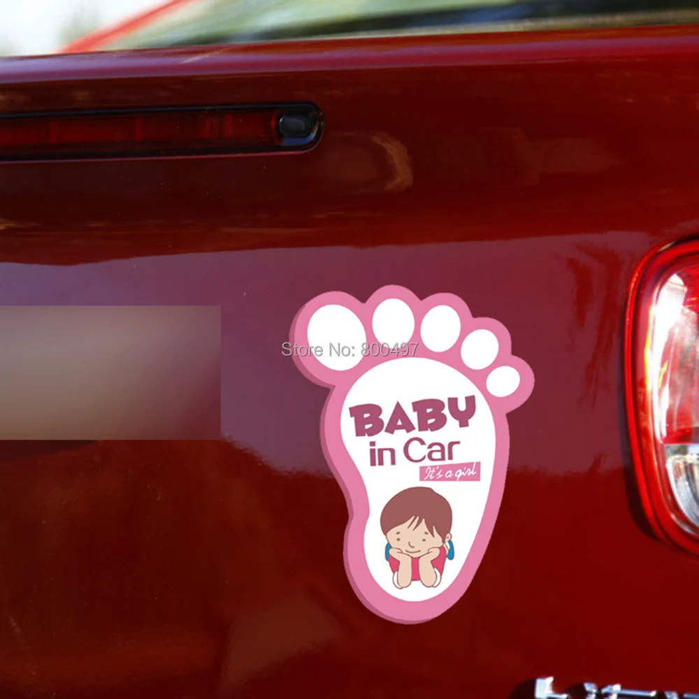 Наклейка на тело автомобиля для Toyota Ford Chevrolet VW Tesla Honda Hyundai Kia 10 шт.|baby in car|for toyotadog car |