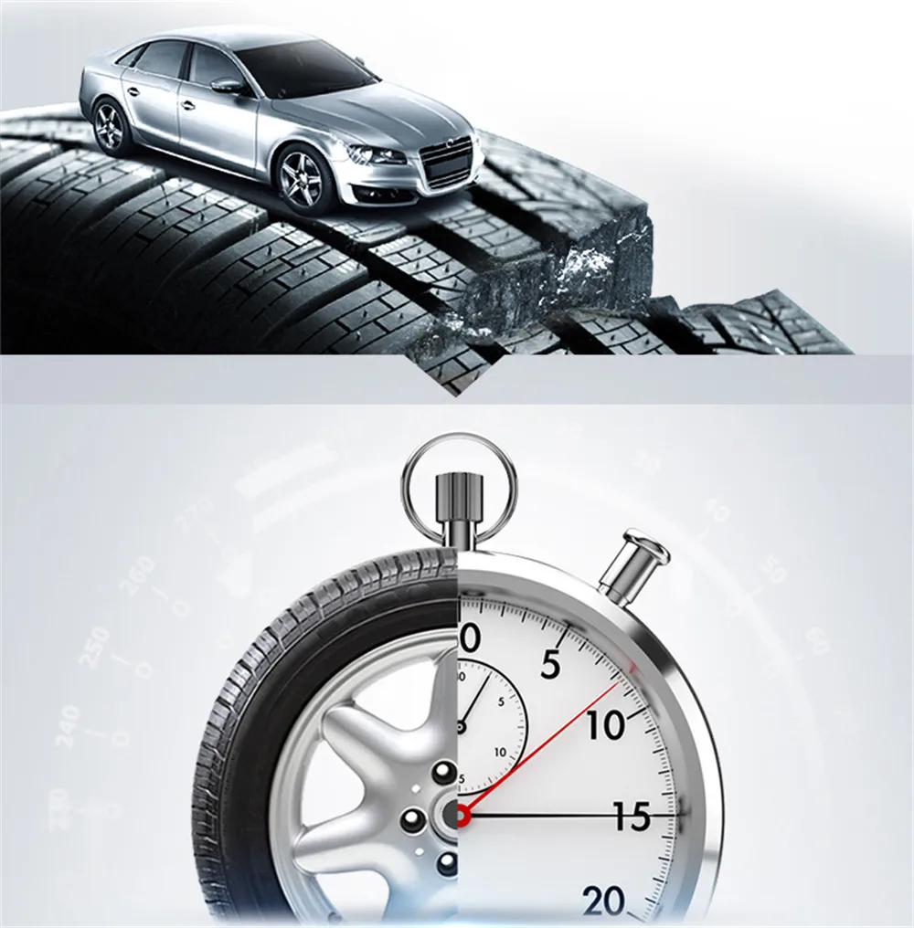 TPMS автомобильный беспроводной монитор давления в шинах сигнализация+ 4 внешних датчика детектор шин мониторинг в реальном времени солнечной энергии/USB заряда