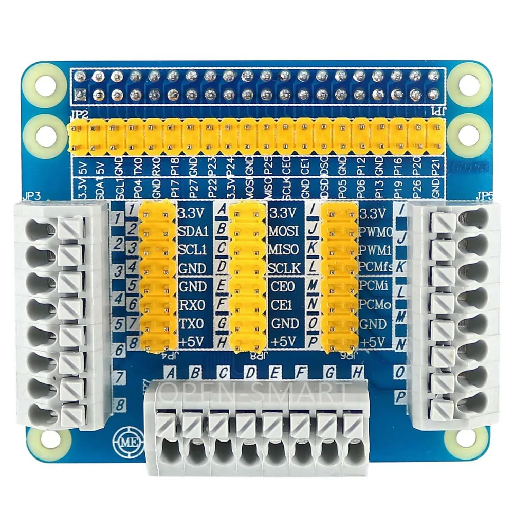 Многофункциональная плата адаптера расширения GPIO для Raspberry Pi 3